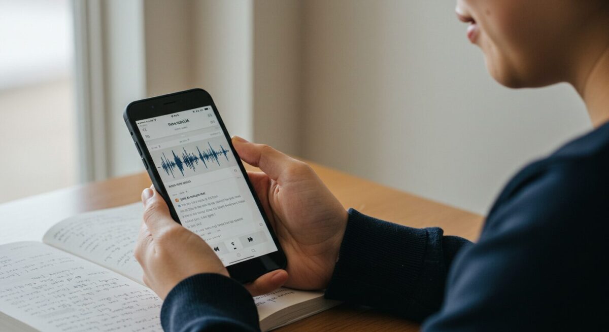 音声ファイルからも情報を作成可能